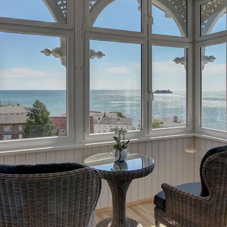 Villa Fernsicht - Wohnung Nr 1 - Mit Meerblick Sassnitz Exterior foto