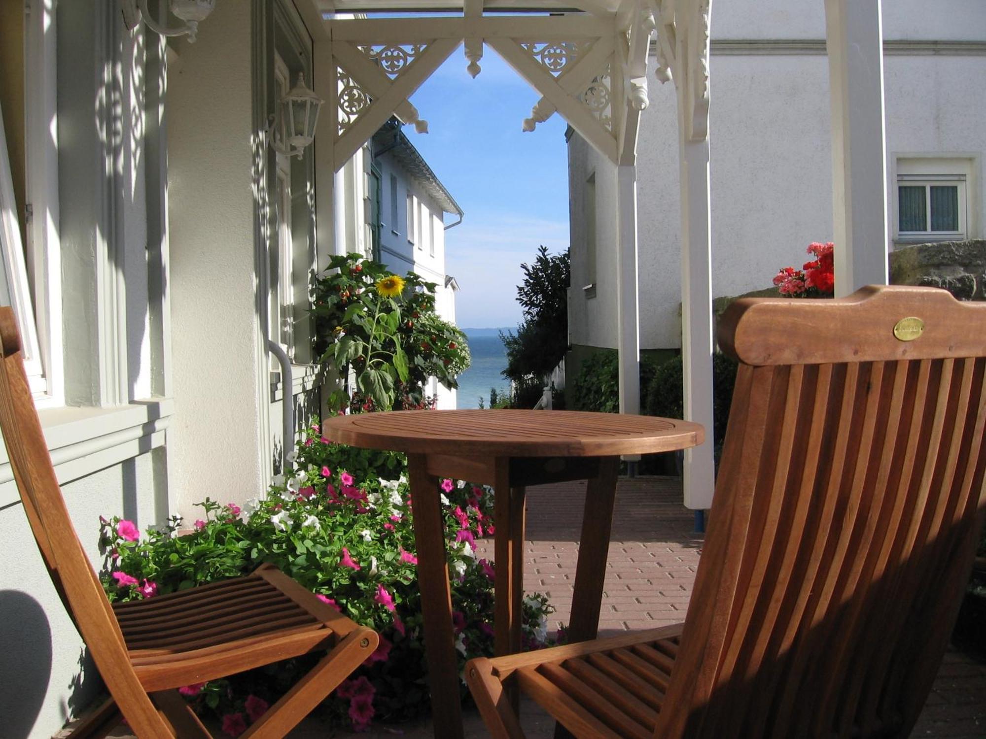 Villa Fernsicht - Wohnung Nr 1 - Mit Meerblick Sassnitz Exterior foto