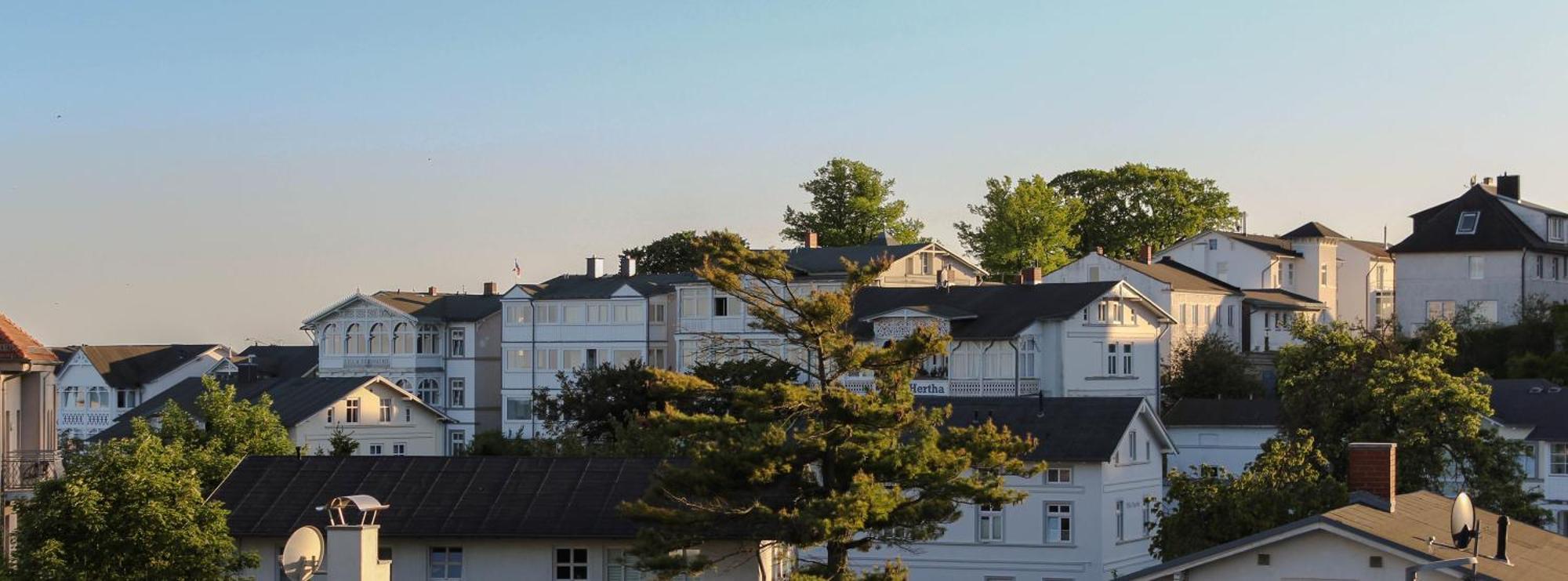 Villa Fernsicht - Wohnung Nr 1 - Mit Meerblick Sassnitz Exterior foto