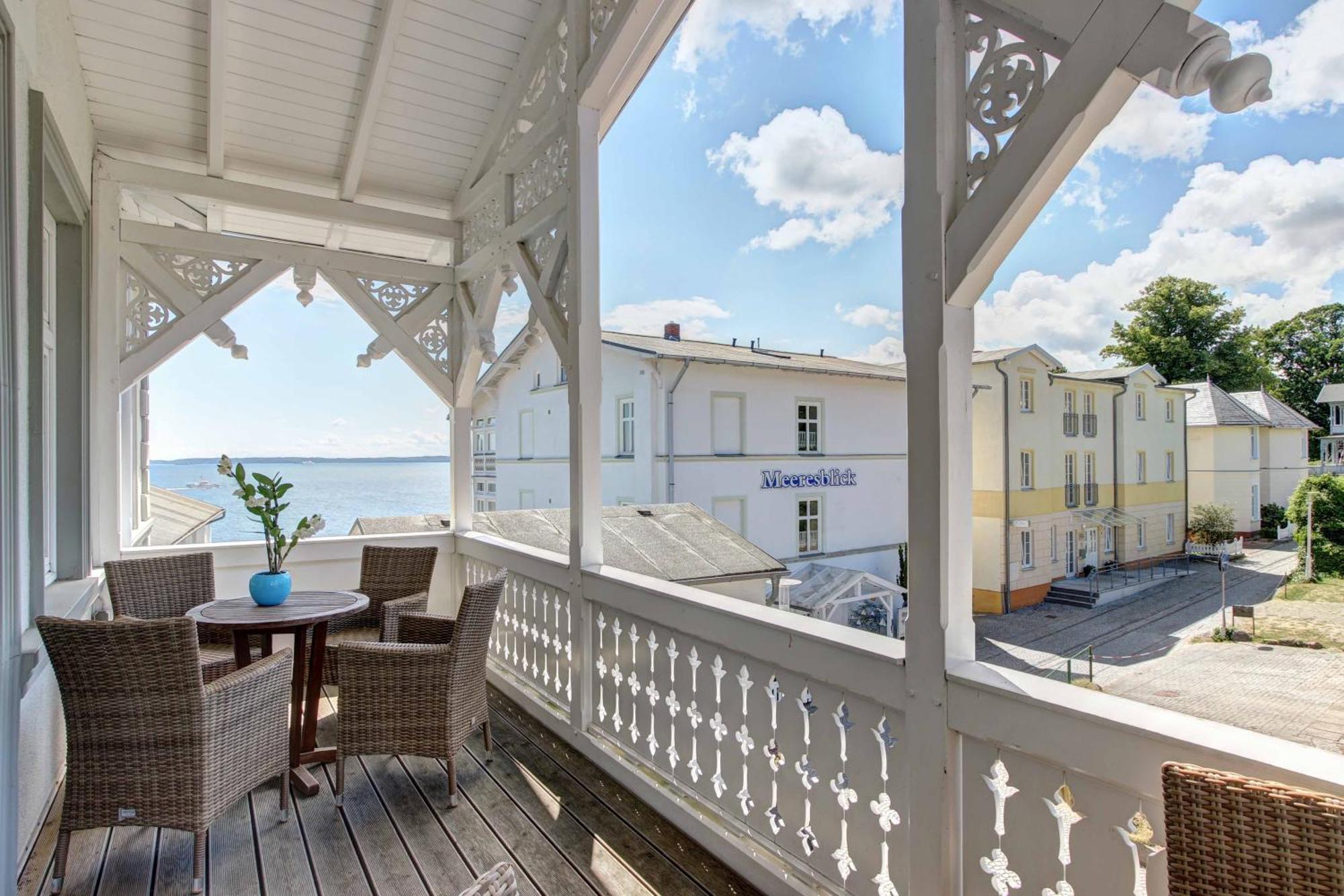 Villa Fernsicht - Wohnung Nr 1 - Mit Meerblick Sassnitz Exterior foto