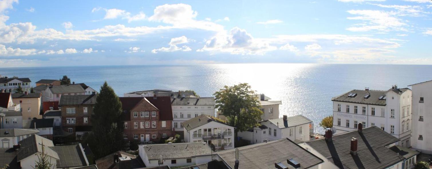 Villa Fernsicht - Wohnung Nr 1 - Mit Meerblick Sassnitz Exterior foto