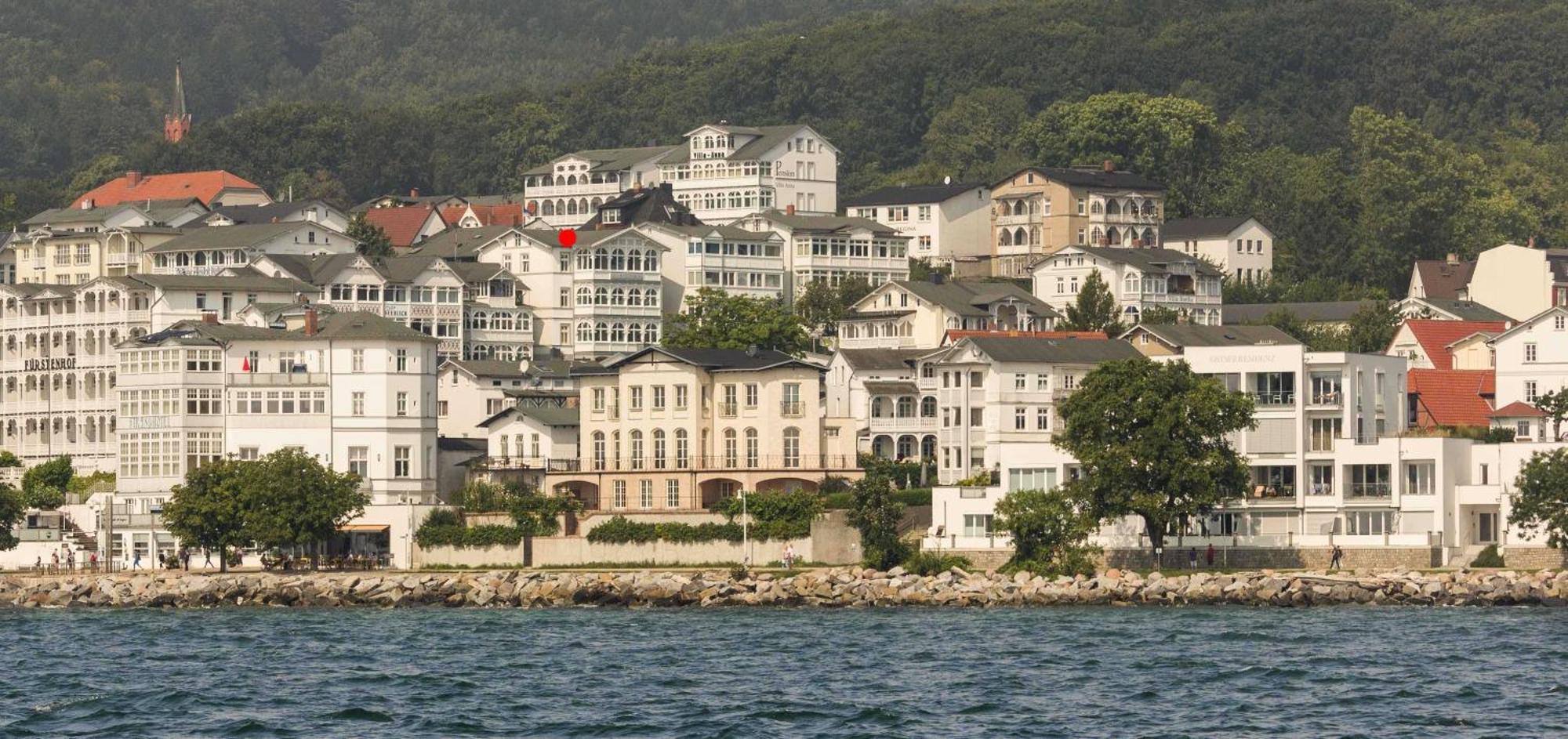 Villa Fernsicht - Wohnung Nr 1 - Mit Meerblick Sassnitz Exterior foto