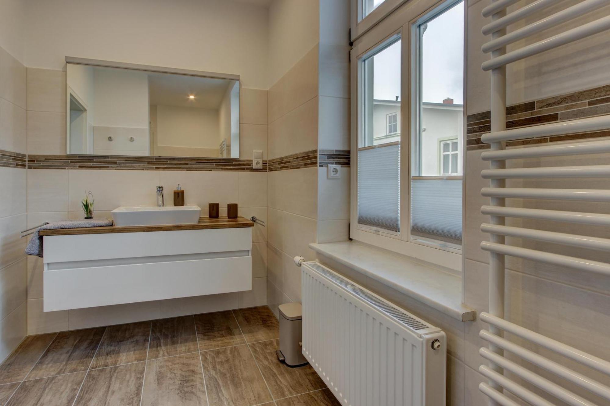 Villa Fernsicht - Wohnung Nr 1 - Mit Meerblick Sassnitz Exterior foto