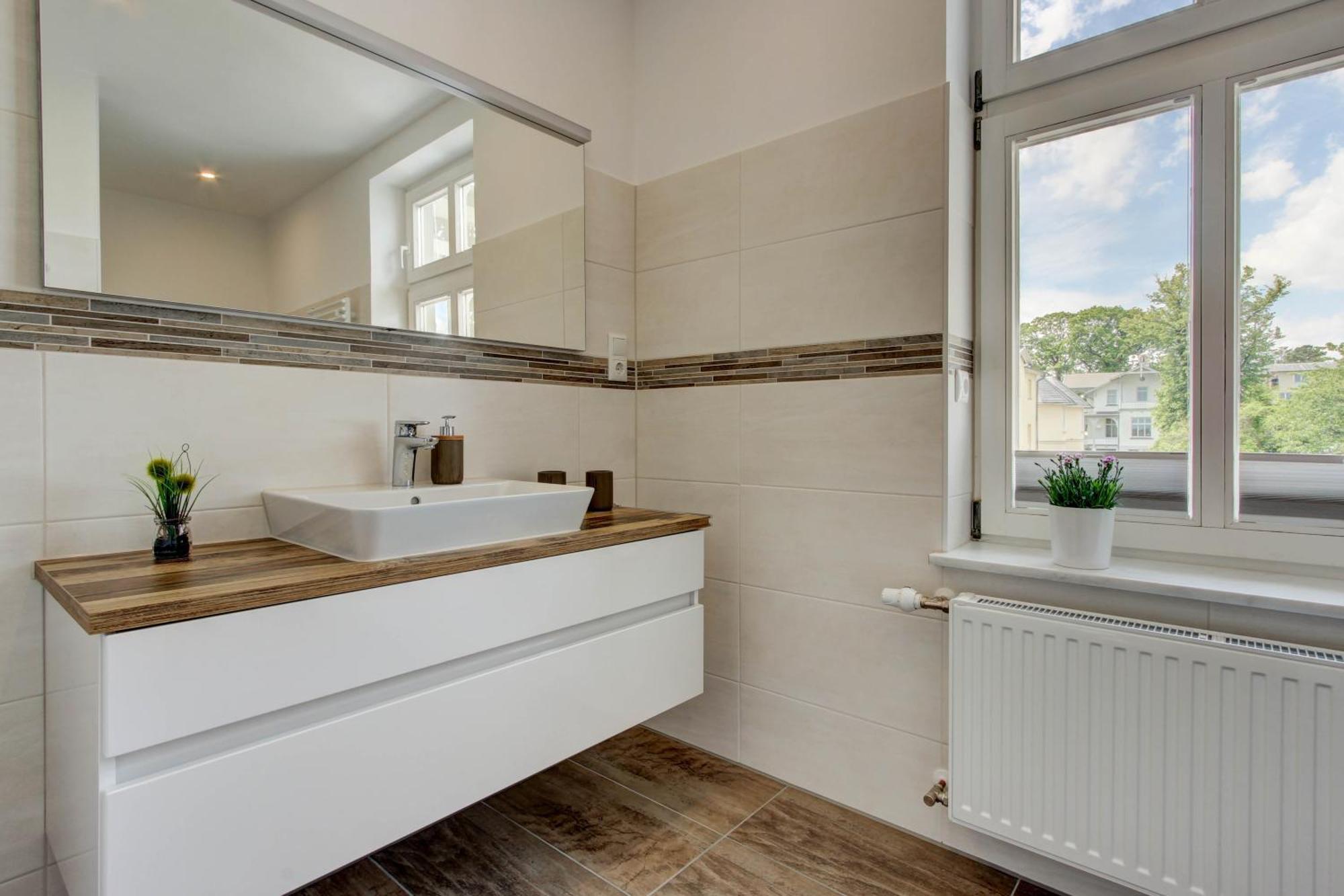 Villa Fernsicht - Wohnung Nr 1 - Mit Meerblick Sassnitz Exterior foto